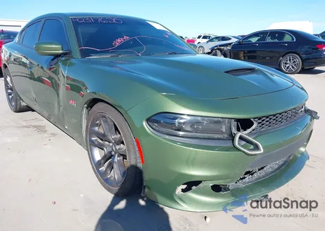 2022 Dodge Charger Scat Pack z USA, uszkodzony, nr VIN 2C3CDXGJ6NH257549